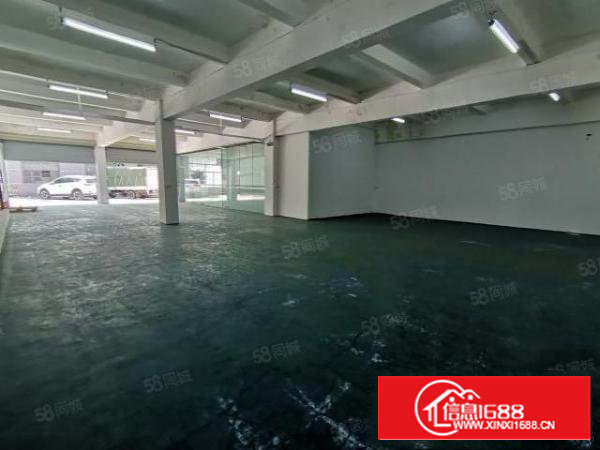 西乡黄田107国道附近，一楼带装修450平标准厂房，清盘放租