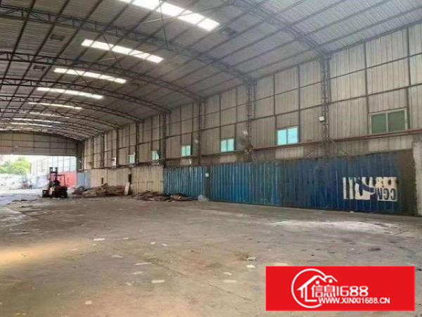 塘厦莲湖单一层铁皮房便宜出租1500平空地大打包仓库