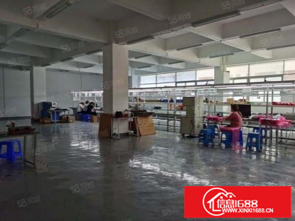 观澜大型工业园厂房1280平出租带豪华装修无转让费可分租