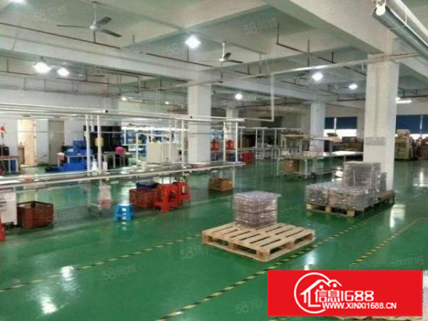 公明合水口新出楼上带精装修厂房1100平方，可办环评！