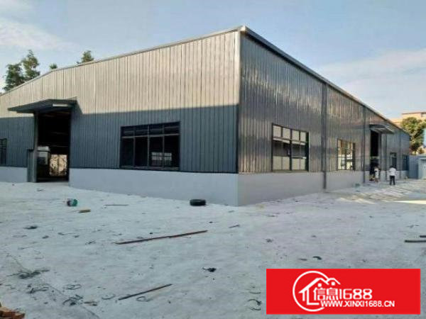 观澜福民新出楼上精装修厂房1850平，两部标准货梯，空地大