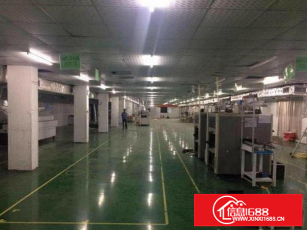 出租惠阳新墟三楼标准厂房1260平可分租