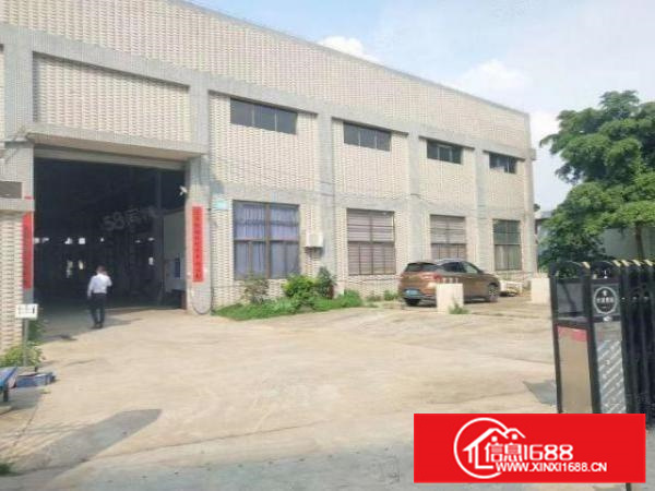 九江镇与龙江交界处钢构厂房3100平方（现成装修水电齐全）