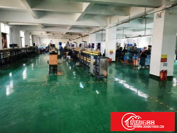 福永主干道边二楼精装修标准厂房出租，水电到位，形象佳