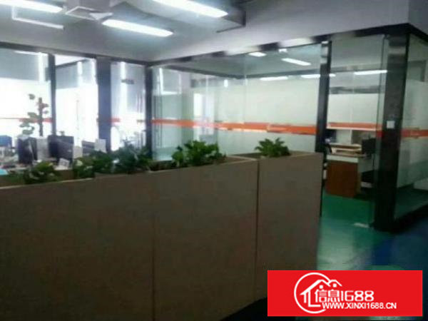 大浪金瑞中核科技园新出一楼二楼每层2000平带装修厂房招租