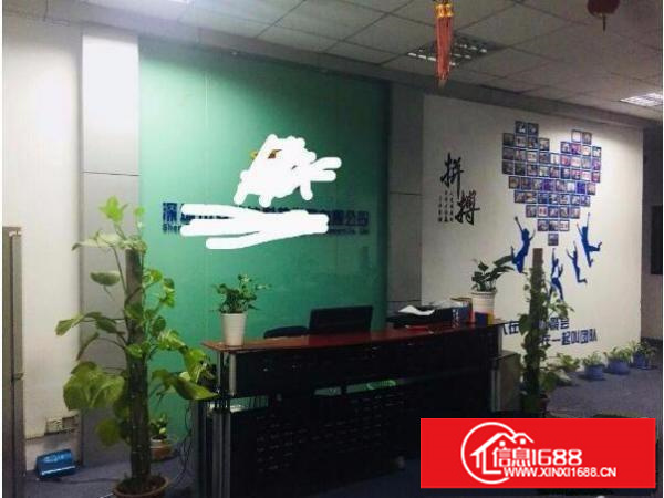 坂田上工业区新出带精装修厂房670平米，无转让费