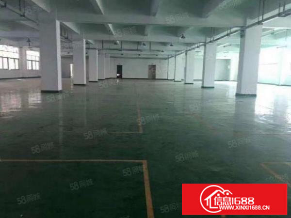 坑梓原房东红本厂房2100平出租三楼简装修可分租花园式厂房