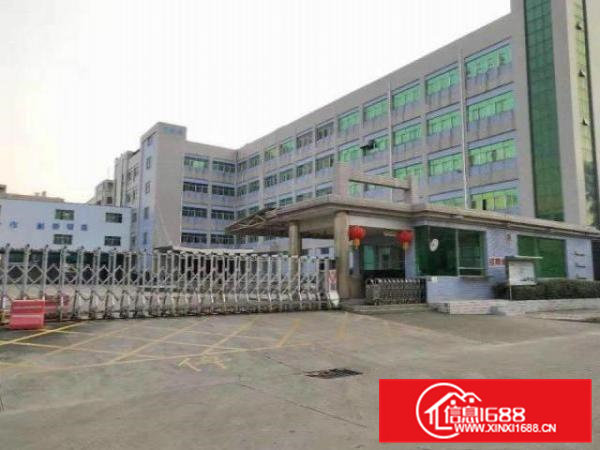 凤岗工业园新出楼上豪华厂房办公室地坪漆直接办公无转让费