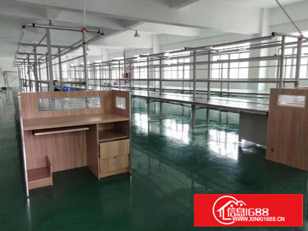 现成做电子的，有两条拉线，有办公室厕所，适合做电子，可省装修