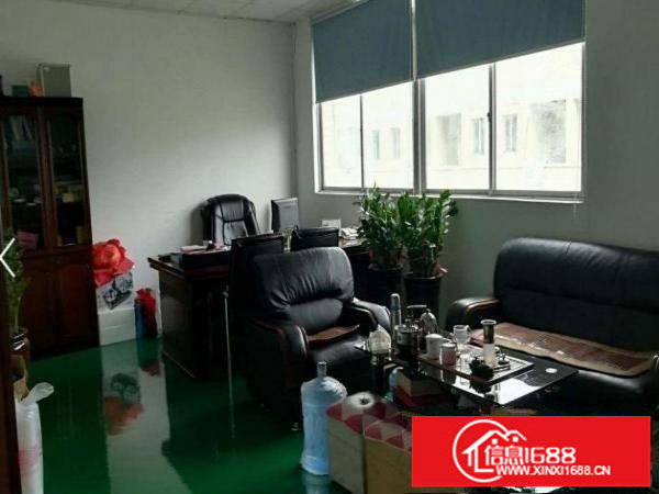 主干道边楼上精装修1380平标准厂房