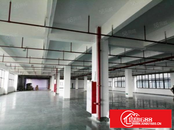 有证带消防喷淋，华口3220方标准厂房，电大好进车