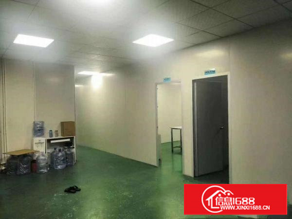 沙头代客转租楼上500平全新无尘车间水电齐全机会难得厂房出租