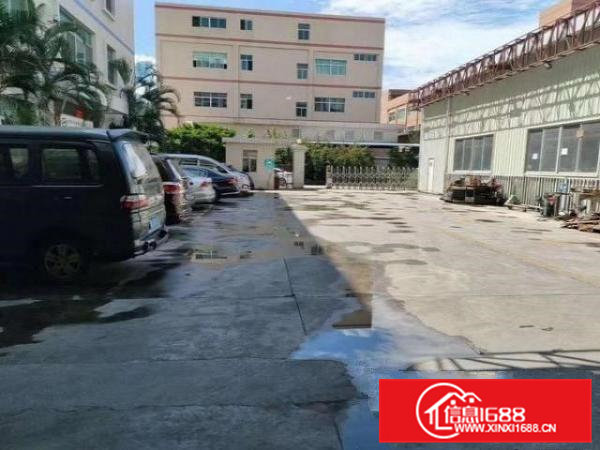 凤岗靠近观澜天堂围工业区带牛角标准一楼厂房1500平米出租