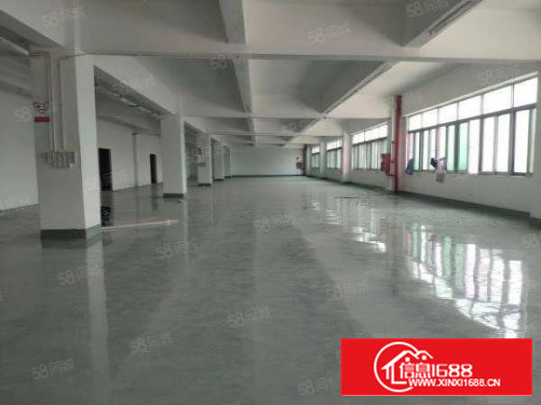 西乡九围200400600800平全新地坪漆厂房出租