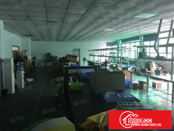 大浪商业中心附近单层550平方米带装修厂房办公室出租