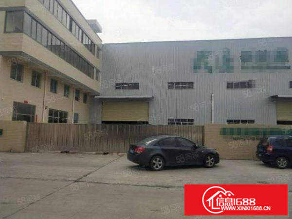 三水白泥6000平方独院厂房现成装修宿舍办公室带牛腿有排污管