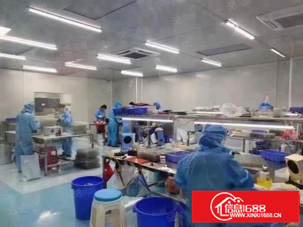 光明新区楼村大型园区新出楼上3150平精装修厂房无转让费