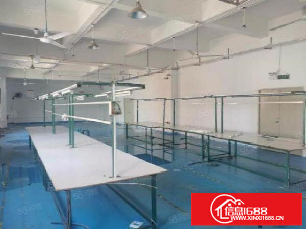 精装修无转让费！坪山沙坣楼上600平水电齐全厂房出租