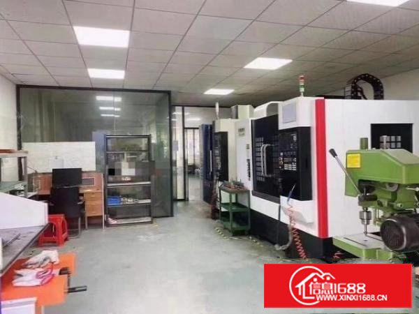 长安厦边附近空出一楼500平精装厂房，原五金加工厂