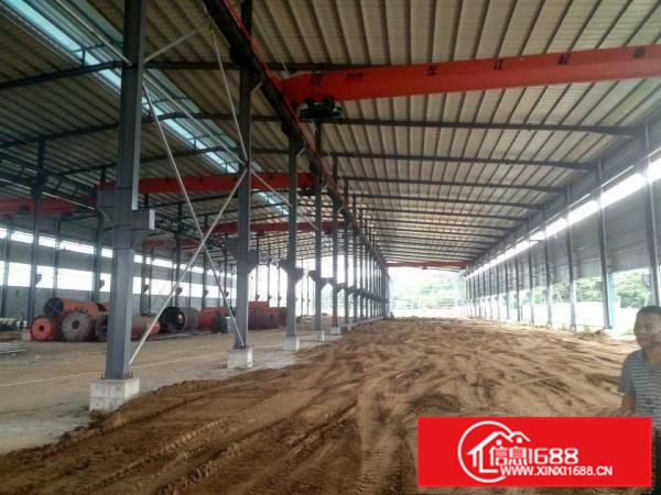 惠州市博罗县龙溪镇新出带现成行车钢构厂房招租