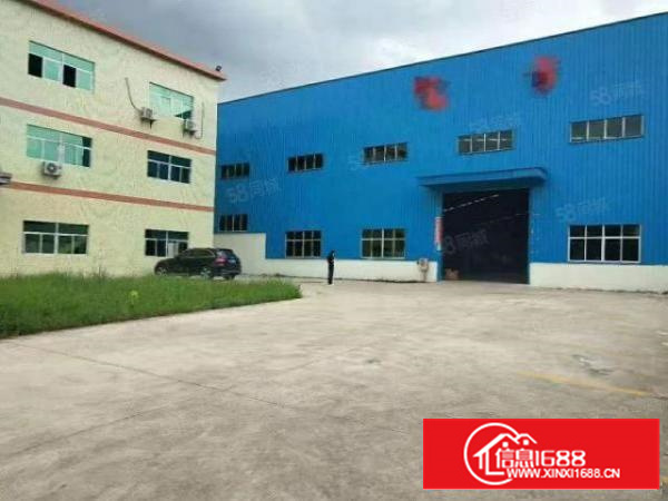 茶山镇新空出独院单一层钢结构厂房4800平方，滴水8米