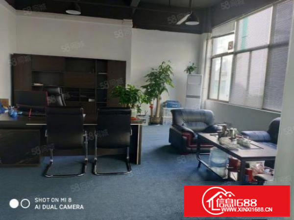 大浪商业中心附近大型园区新出整层550平带装修厂房出租