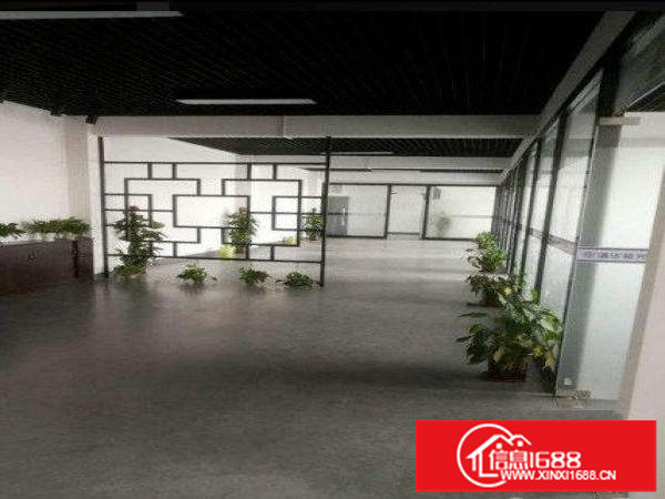 布吉原房东楼上1300平方精装修空地大厂房招租