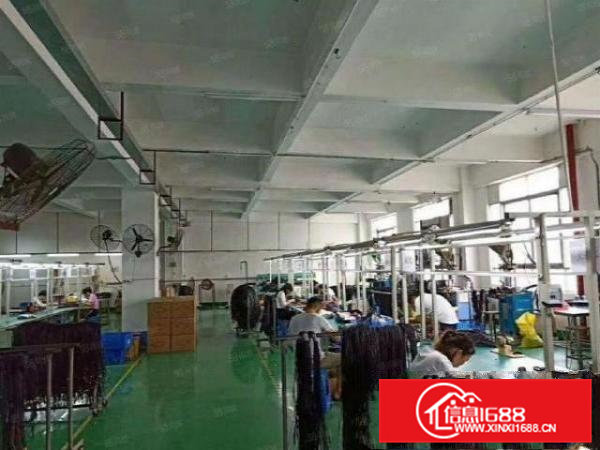 清溪罗马村楼上530平精装厂房出租带地坪漆