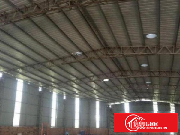 公明楼村原房东独院500平单层钢构厂房出租，水电齐全