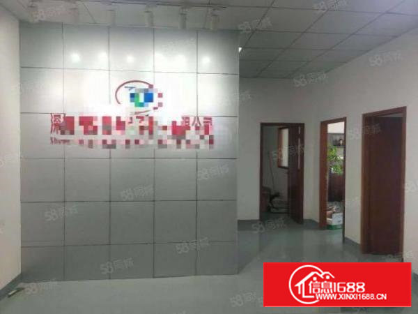 沙井新桥高速附近高新产业园新出楼上480平带豪华装修厂房出租