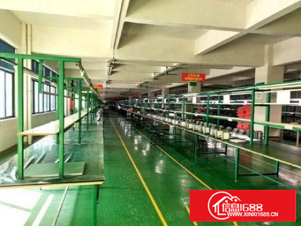 塘厦凤凰岗新出楼上标准厂房3100带精装修,带地坪漆出租