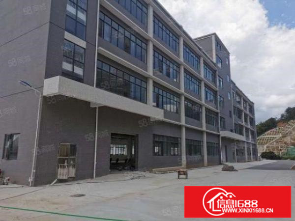 龙岗嶂背原房东独门独院厂房出租.带精装修.1300平无公摊