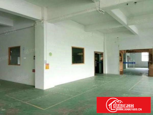 里水洲村工业区分租二楼1380平方，办公室装修，带有地坪漆！