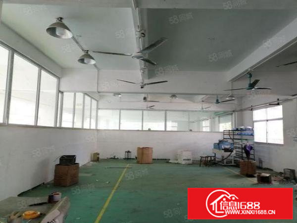 清溪浮岗二楼530平方米现成地坪漆现成办公室租金9元