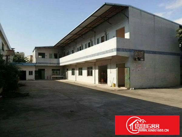 横沥原房东豪华装修单一层独院厂房700平方，滴水8米工业用地