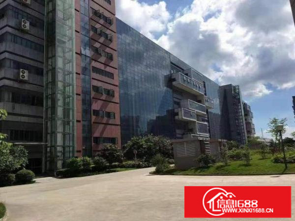 坪山大工业区新出楼上1300平米现成精装修花园式厂房