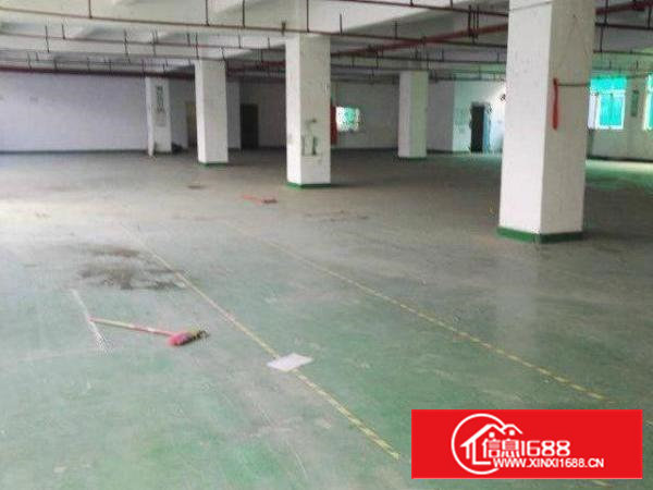 石岩应人石一楼厂房400平出租，有地坪漆、消防喷淋