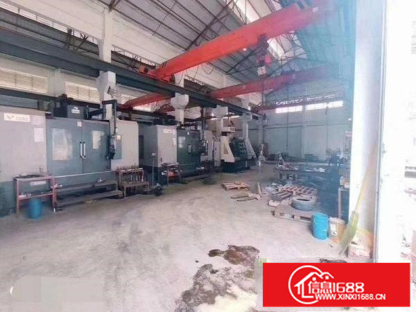 凤岗带行车无需转让费砖墙到顶钢构厂房出租1400平