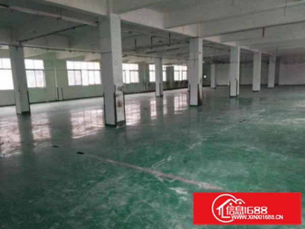 坪地新出楼上1500平米装修厂房急租