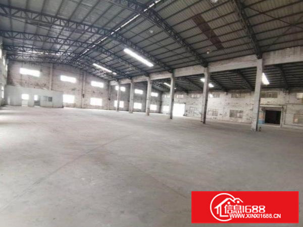 白石岗新出单层8米高1200平空地超大可办环评厂房出租