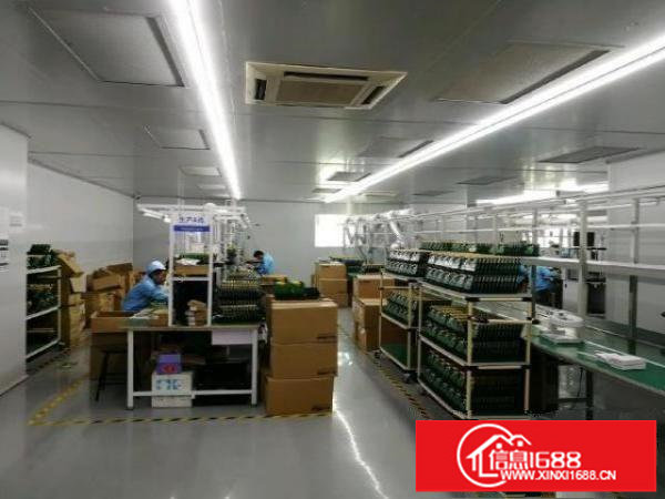 龙华大浪浪口工业区原房东厂房三楼1380平带精装修无公摊出租