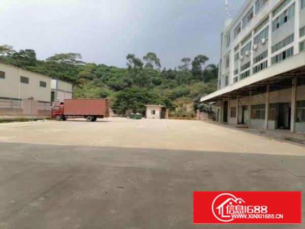 凤岗黄洞玉泉工业新出5800平独院超大空地厂房可整租可分租