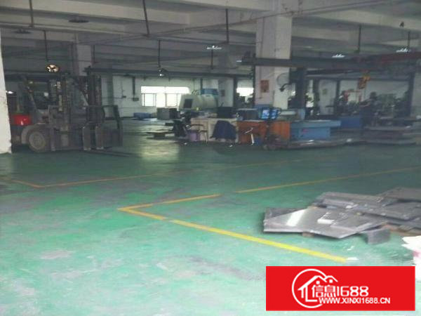 清溪镇三中新出标准一楼厂房1300出租带现成行车