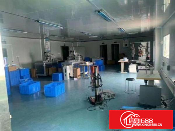 松岗107国道边带精装修无尘车间楼上950平