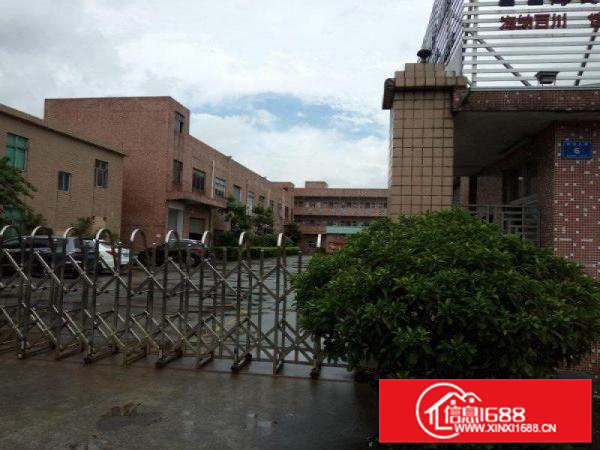 东莞市横沥镇隔坑工业区独院厂房单层砖墙到顶急租