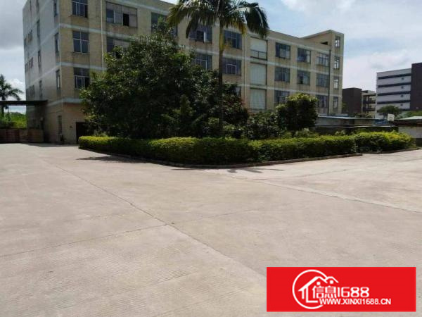 惠阳秋长花园厂房1600平3楼带地坪漆精装修办公室