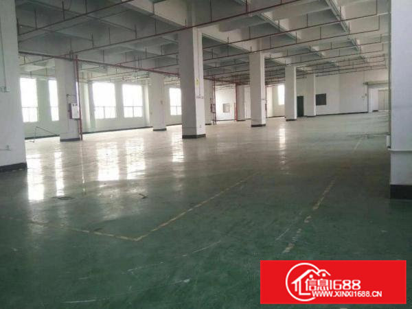 虎门北栅新出楼上4000平带装修厂房，无转让费