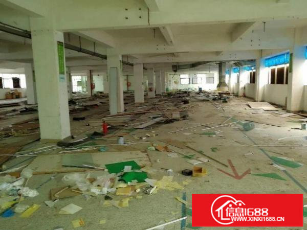 龙岗南联楼上整层2100平带装修厂房出租