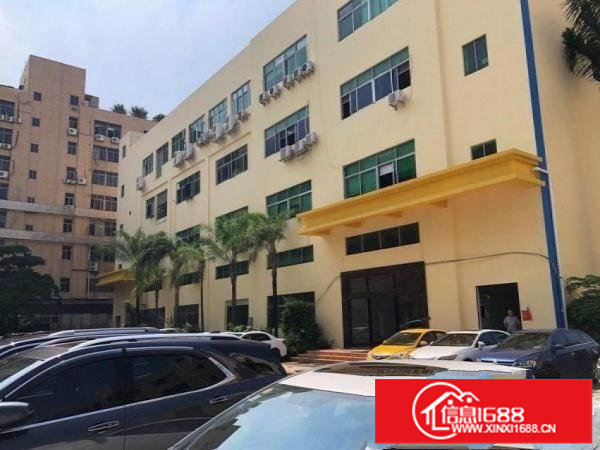 横岗志盛红本厂房整层1500平米带精装修，配套齐全