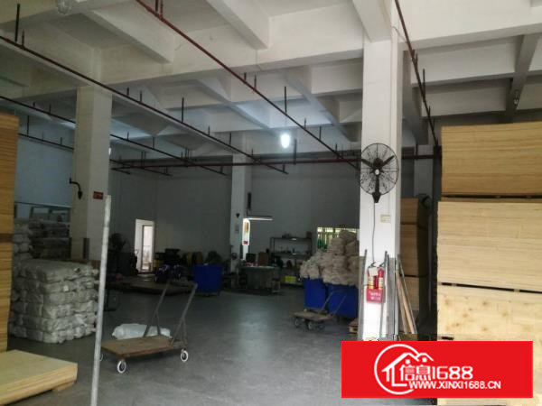 塘厦诸佛岭一楼厂房1200平分租400平带装修，有环评